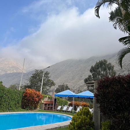 San Jeronimo River Lodge Lunahuaná Esterno foto